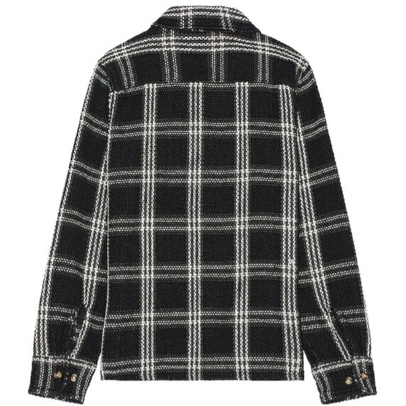 💥B2G1 FREE OBEY Wes Woven Shirt in Black Multi, Retail $115, SIZE S & M - Picture 3 of 13